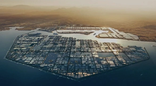NEOM Green Hydrogen Co. is building its plant at Oxagon. File.