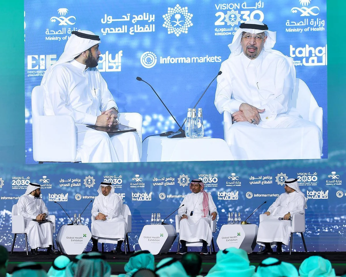 Saudi Investment Minister Khalid Al-Falih said the government had allocated 15 percent of the national budget to healthcare. (SPA)
