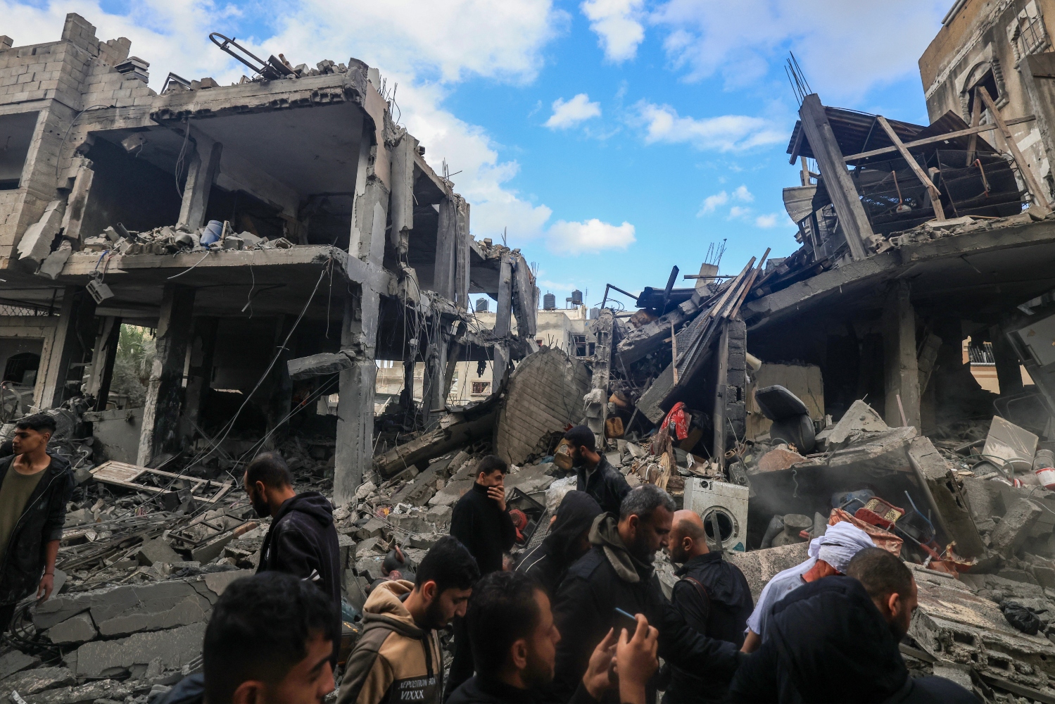 Gaza emerges as the catalyst for a much larger and more explosive situation in this complex scenario (File/AFP)