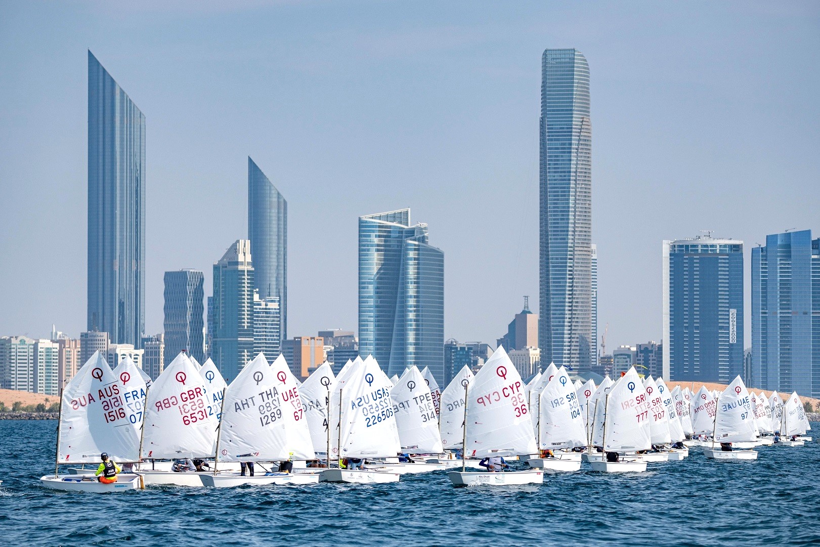 The 2023 Optimist Asian and Oceanian Championship will run over five days in Abu Dhabi (ADSC)