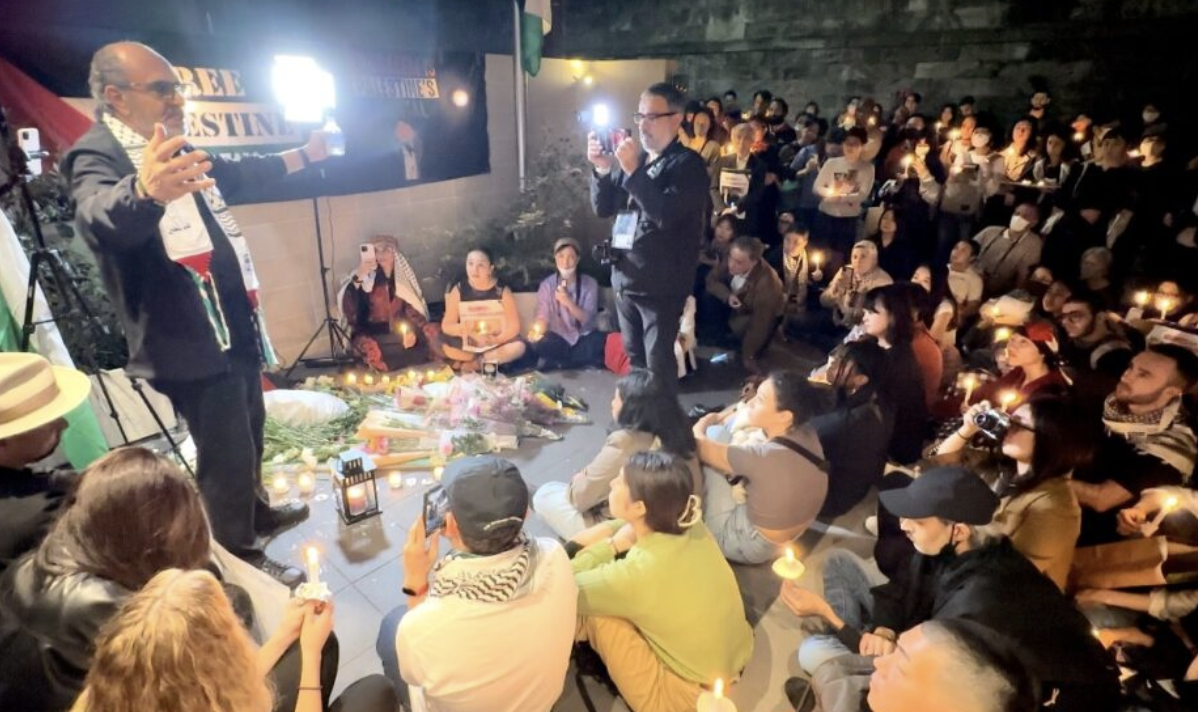 To honor the thousands of Palestinian victims of the conflict in Gaza, an evening of Remembrance was held at Tokyo's Palestinian Embassy on Saturday. (ANJ)