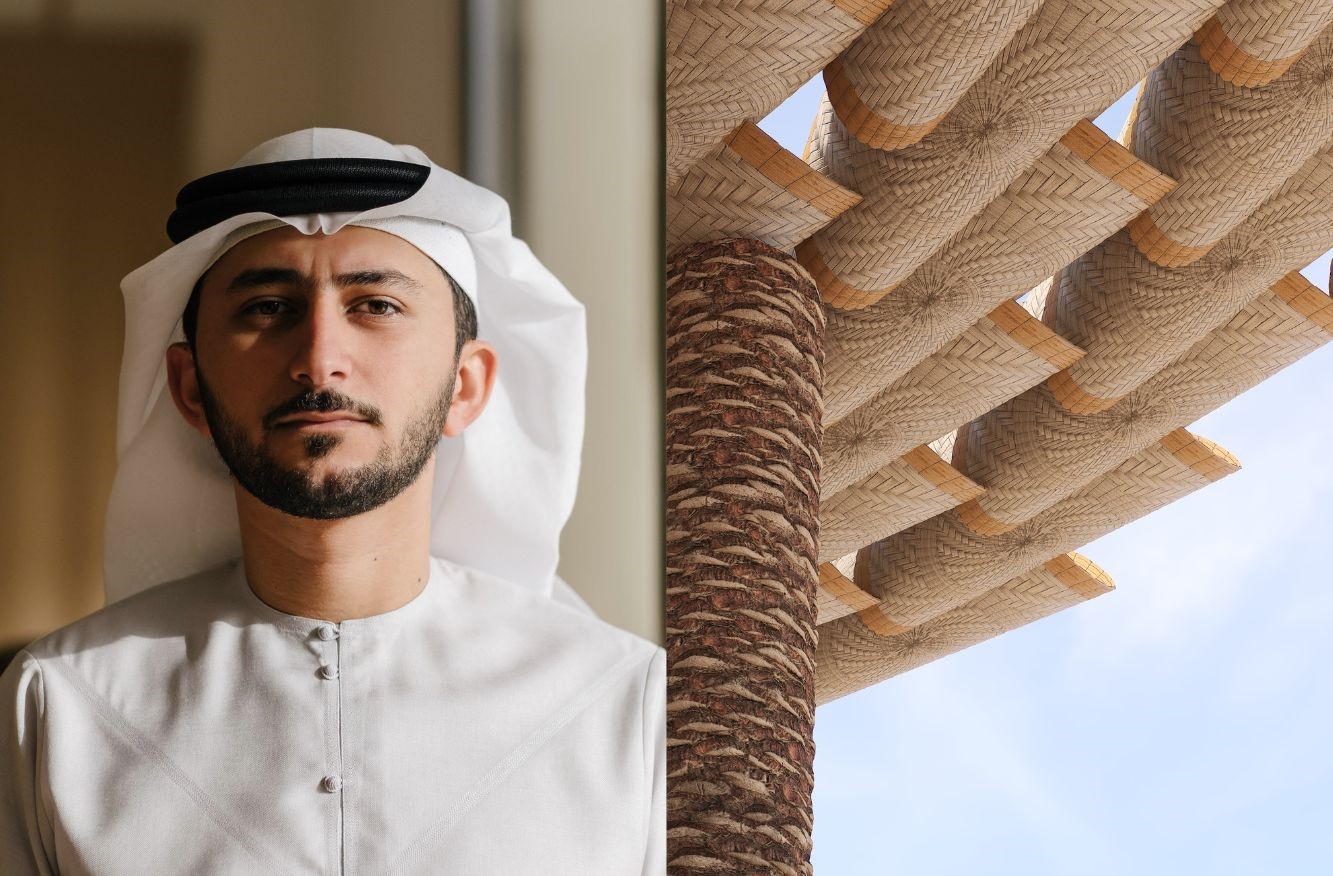 Abdalla Almulla created 'The Palm' for Dubai Design Week's Abwab section. (Supplied)