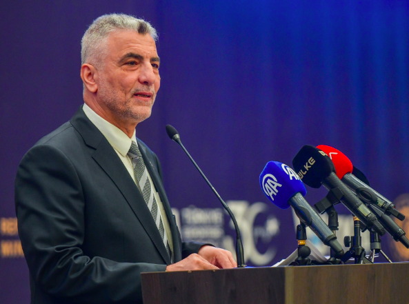 Turkish Minister of Trade Omer Bolat. Kuwait News Agency.