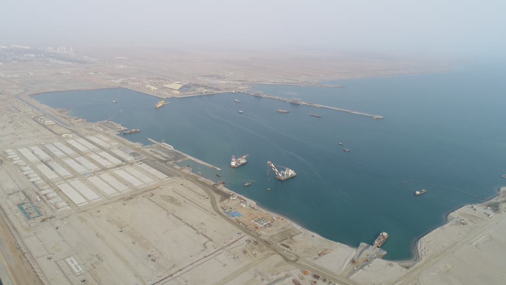 Artificial island in Jazan Economic City. Shutterstock.