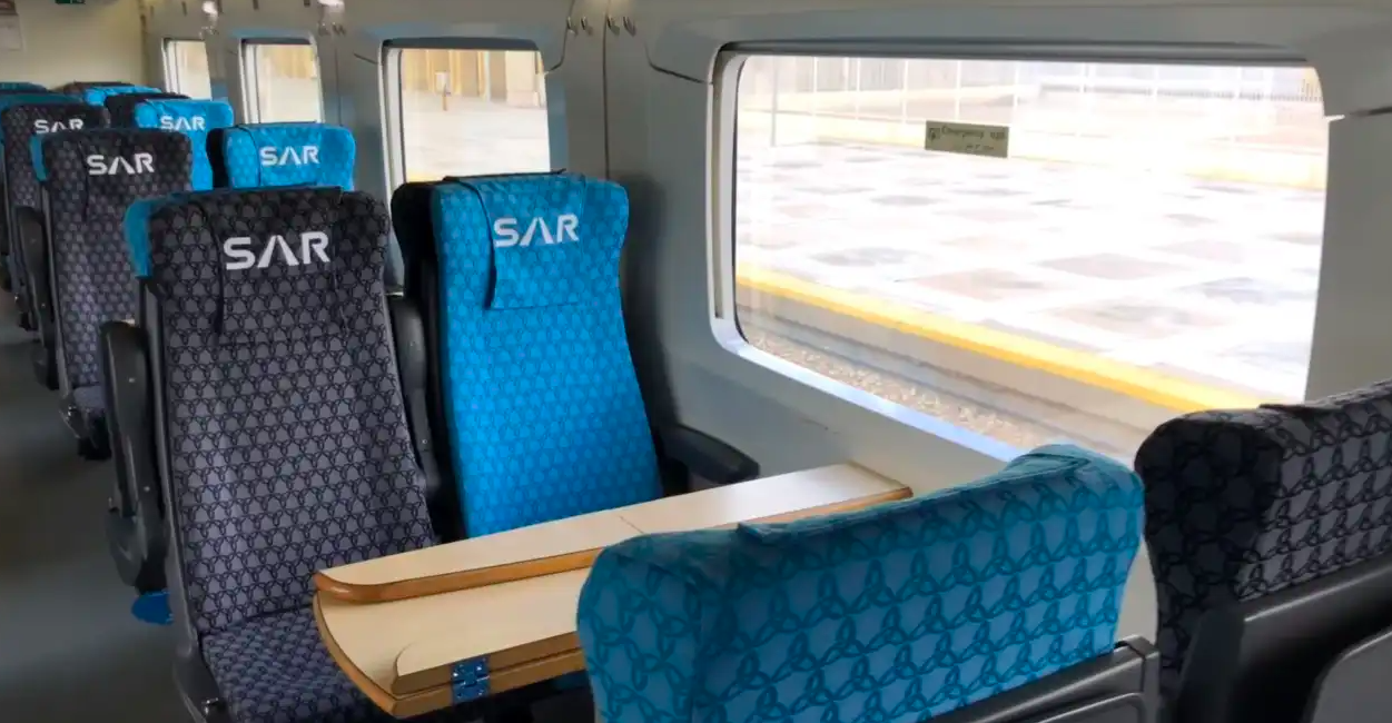 SAR announced that the number of passengers in the three months to the end of September increased by 45 percent. SPA.