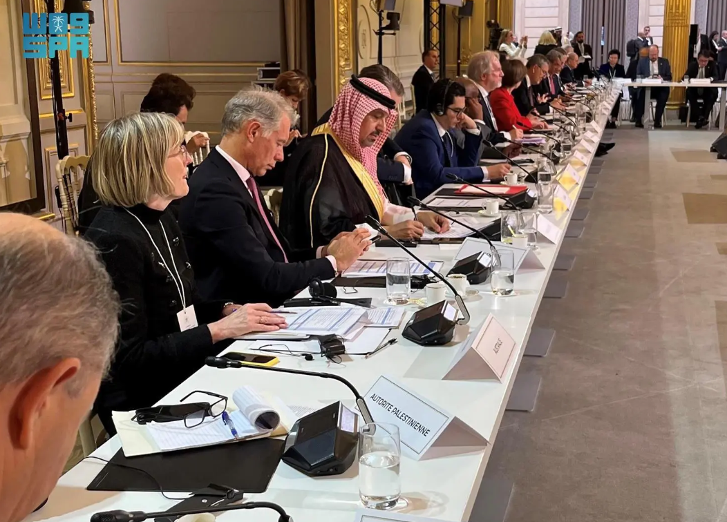 Saudi Arabia on Thursday took part in the Paris International Humanitarian Conference, organized on the initiative of French President Emmanuel Macron to help alleviate the humanitarian crisis in Gaza. (SPA)