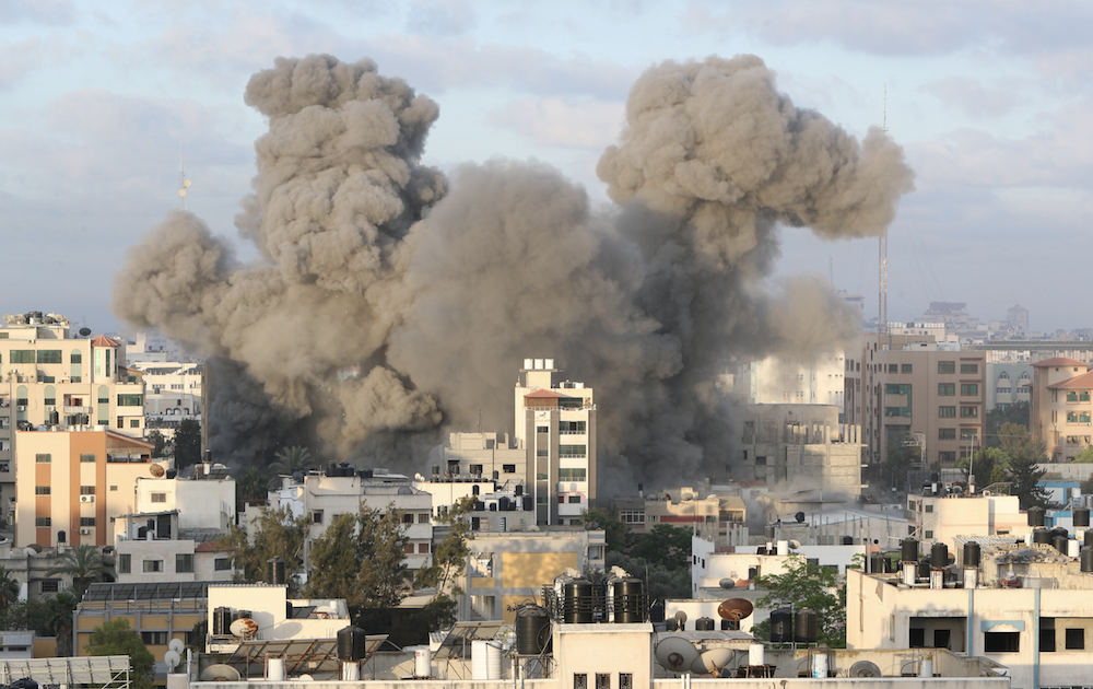 Israel’s aerial bombardment of Gaza since Oct. 7 has caused a far higher civilian fatality rate than in previous aerial campaigns. (Reuters/File Photo)