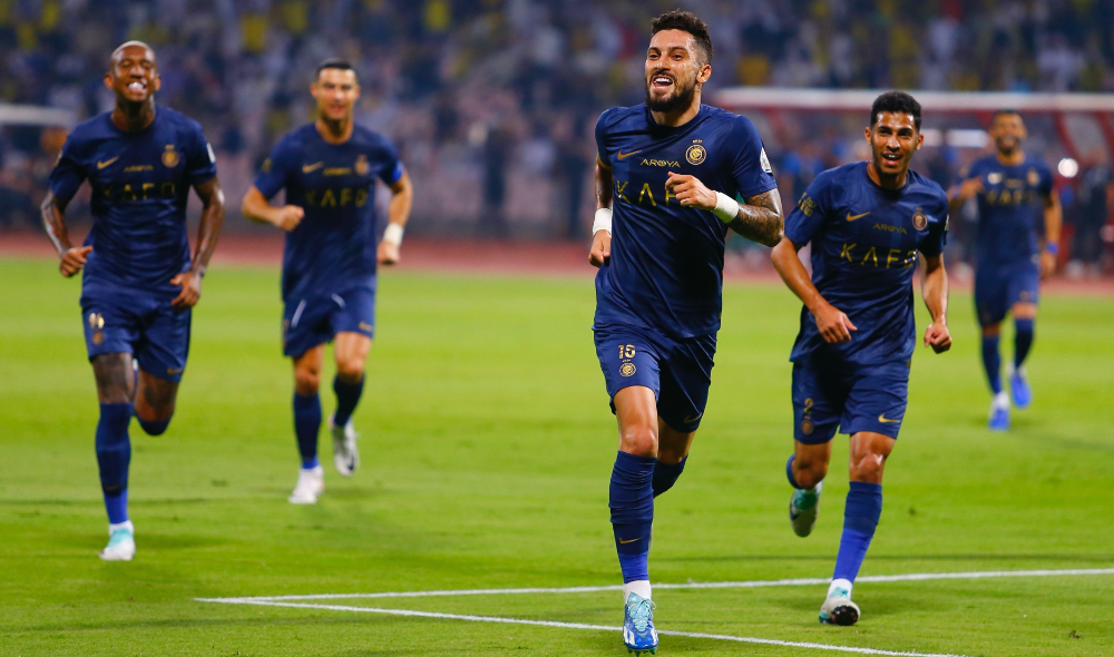 The 38 year-old Cristiano Ronaldo had been rested for Al-Nassr’s 3-2 victory over Al-Duhail in Qatar in the Asian Champions League. (Al-Nassr)