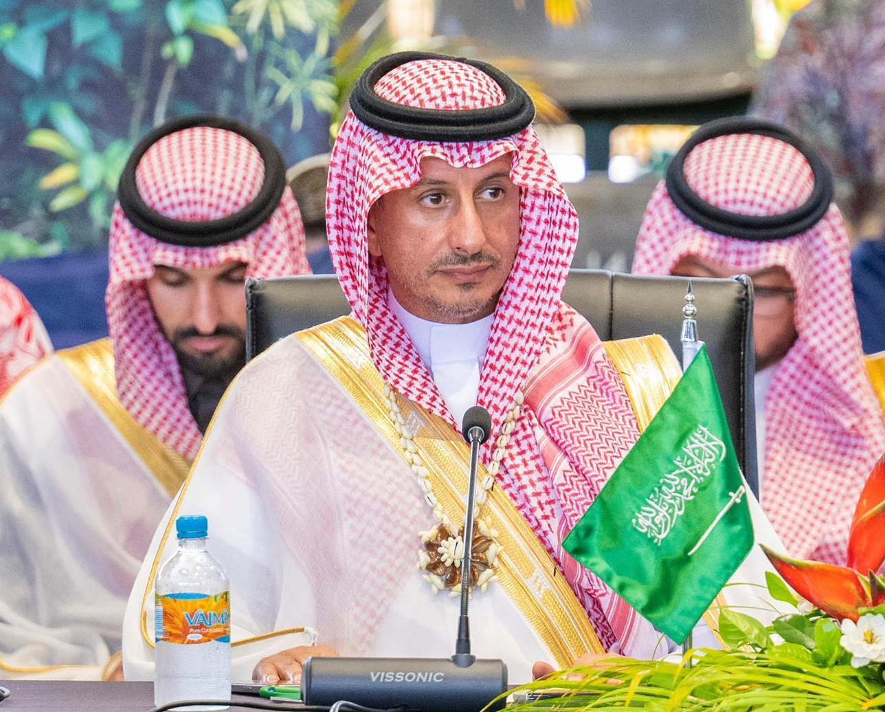The minister held bilateral discussions with island state leaders to explore mutual growth and development at the 52nd session of the forum. (SPA)