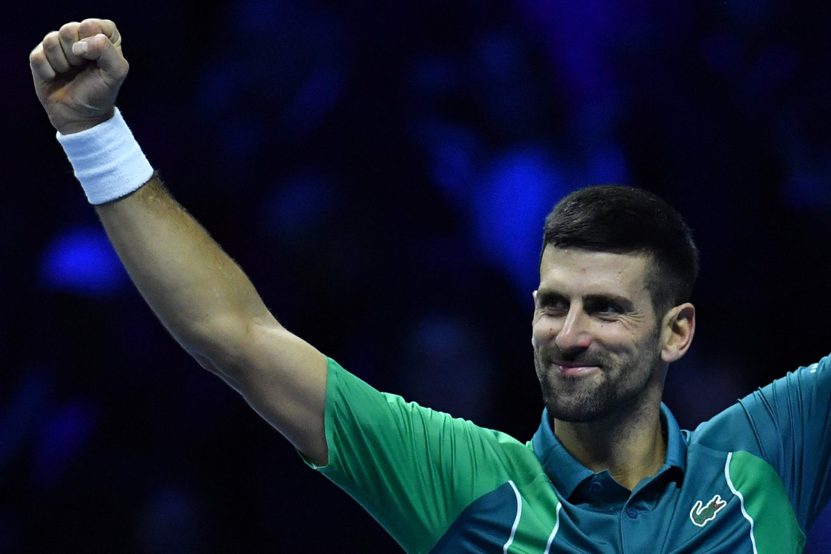 Djokovic secures year-end No. 1 ranking for record-extending 8th time by beating Rune at ATP Finals