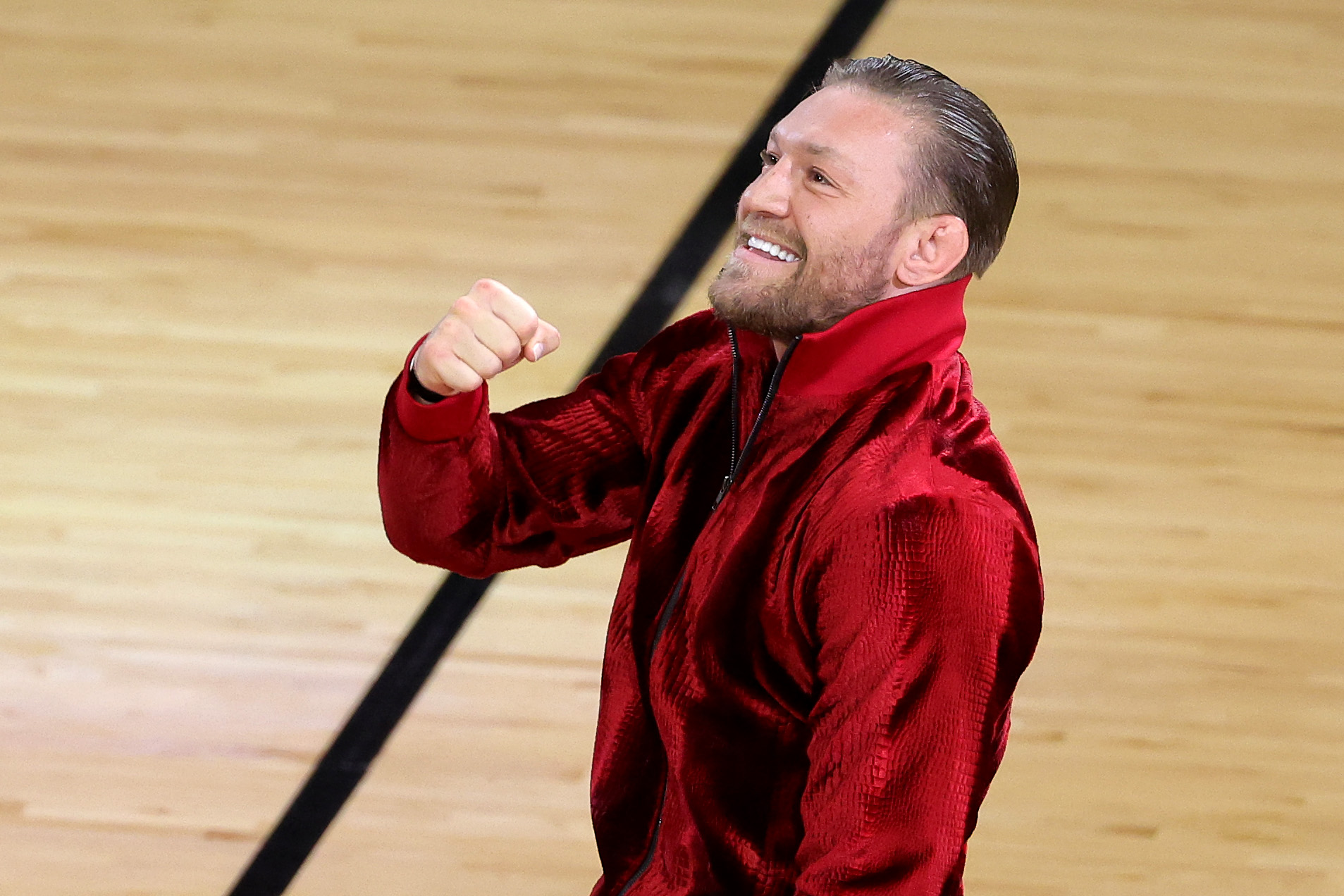 The UFC’s biggest star, Conor McGregor, was the first fighter to tweet his admiration of the deal, which felt significant given he is set to return around the same time. (File/AFP)