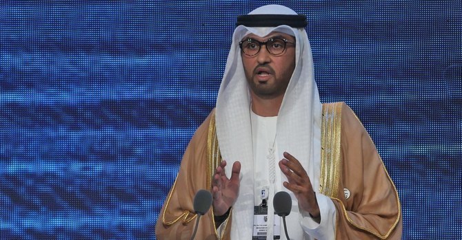 COP28 President-Designate Dr. Sultan bin Ahmed Al Jaber. (File/AFP)