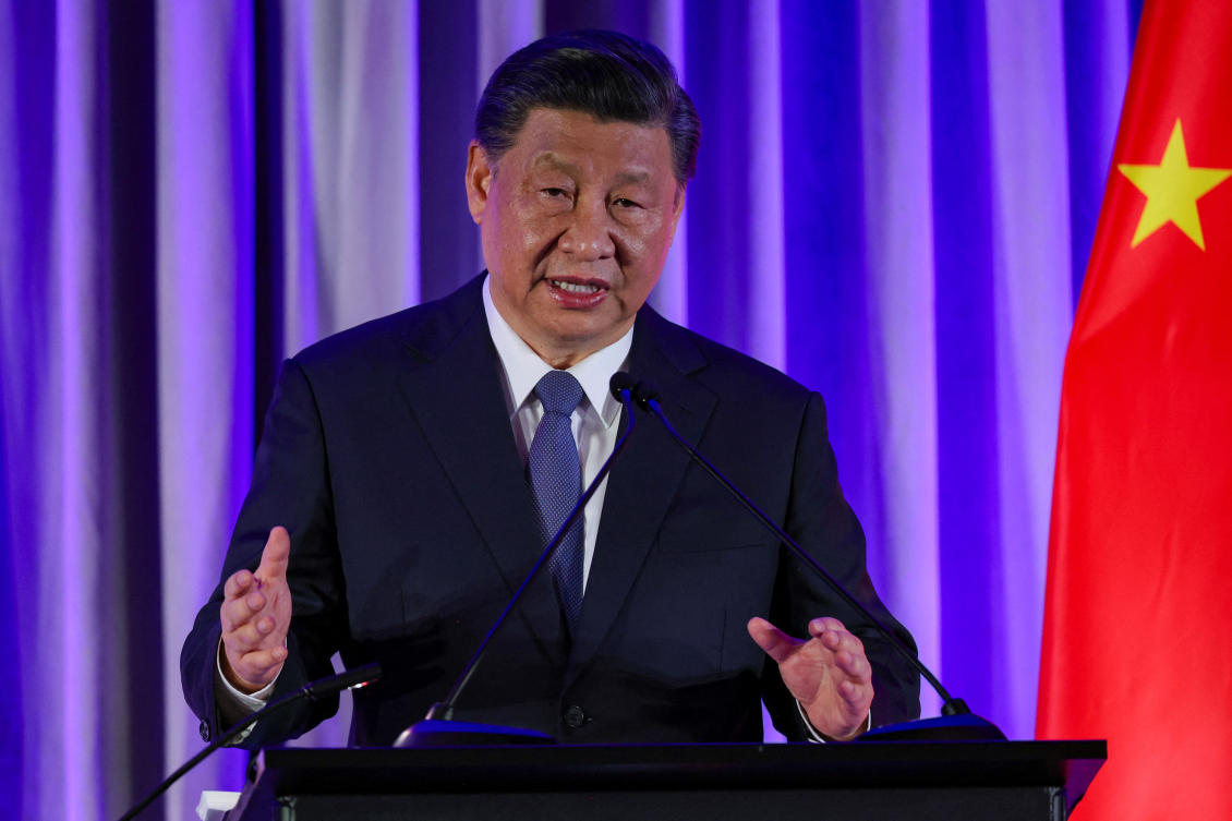 President Xi Jinping said it is wrong to view China as a threat and play a zero-sum game against it. (Reuters)