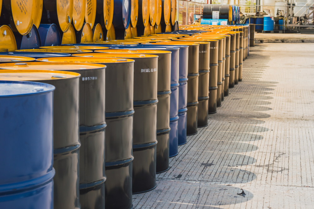 Brent futures rose $1.34, or about 1.7 percent, to $78.76 a barrel by 4:49 p.m. Saudi time. Shutterstock.