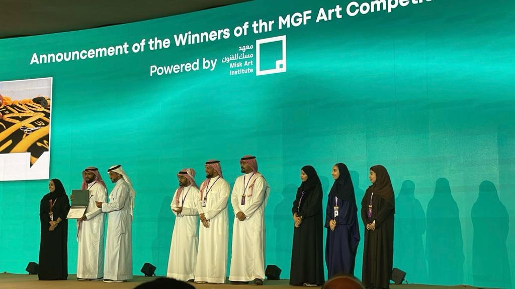 Misk CEO announces winner of arts competition