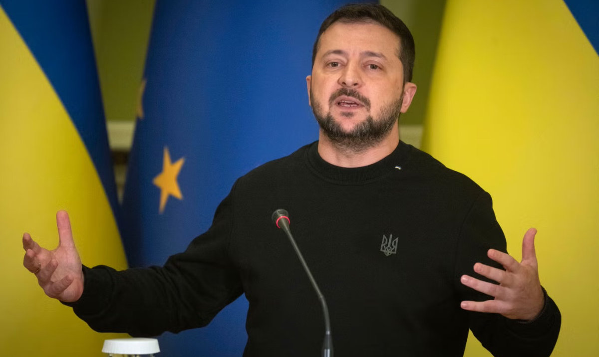 Zelensky said he had replaced Maj. Gen. Tetiana Ostashchenko as commander of the Armed Forces Medical Forces. (AFP)