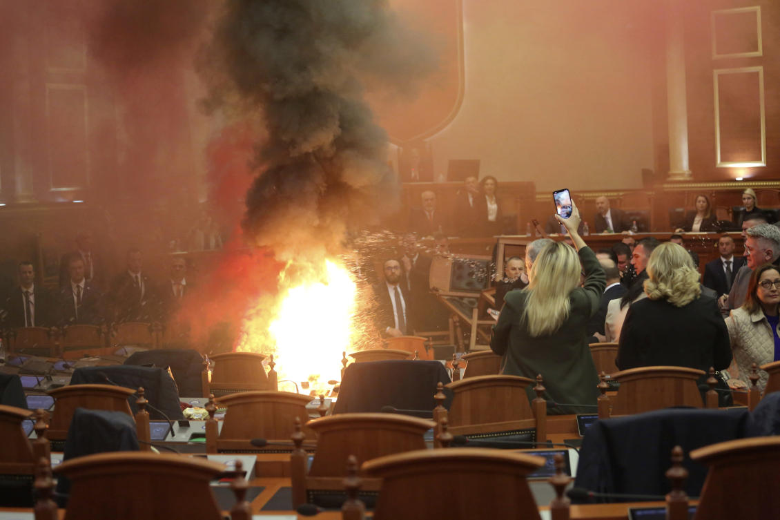 The opposition wants to create parliamentary investigative commissions to probe alleged cases of corruption involving Prime Minister Edi Rama and other top government officials. (AP)