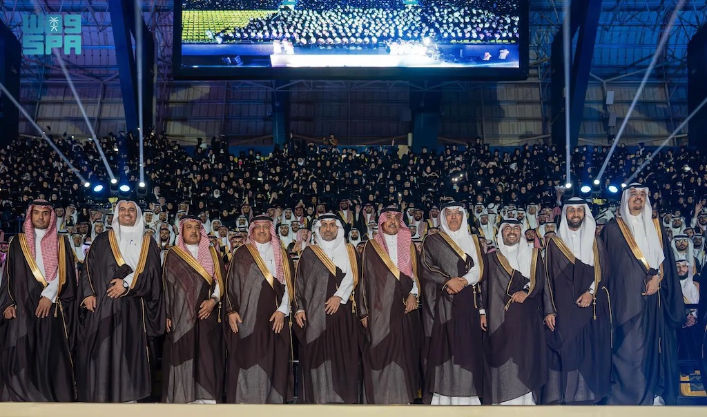 Minister of Health Fahad bin Abdul Rahman Al-Jalajel praised the graduates for their passion. (File/SPA)