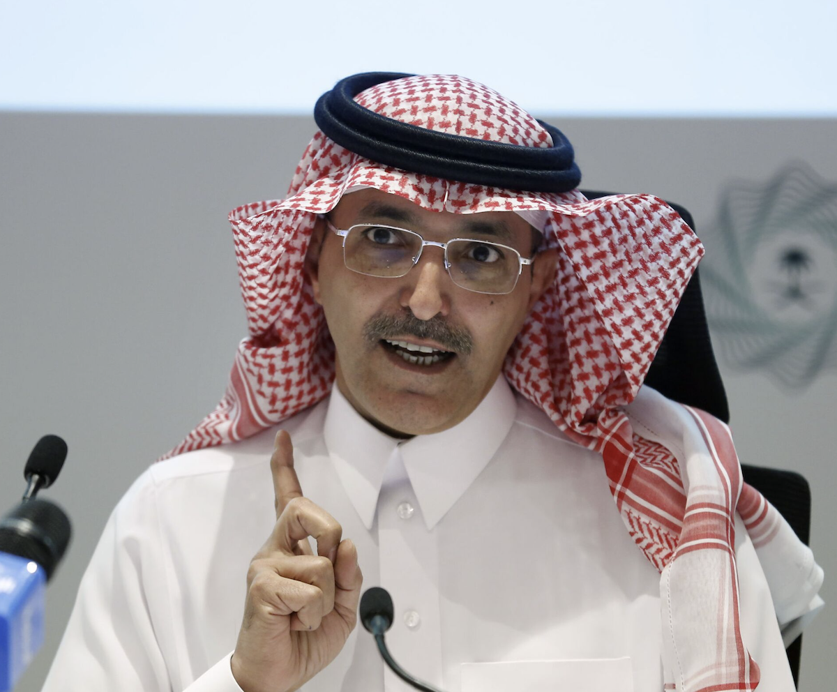 Saudi Finance Minister Mohammed Al-Jadaan. (Al-Ekhbariya)