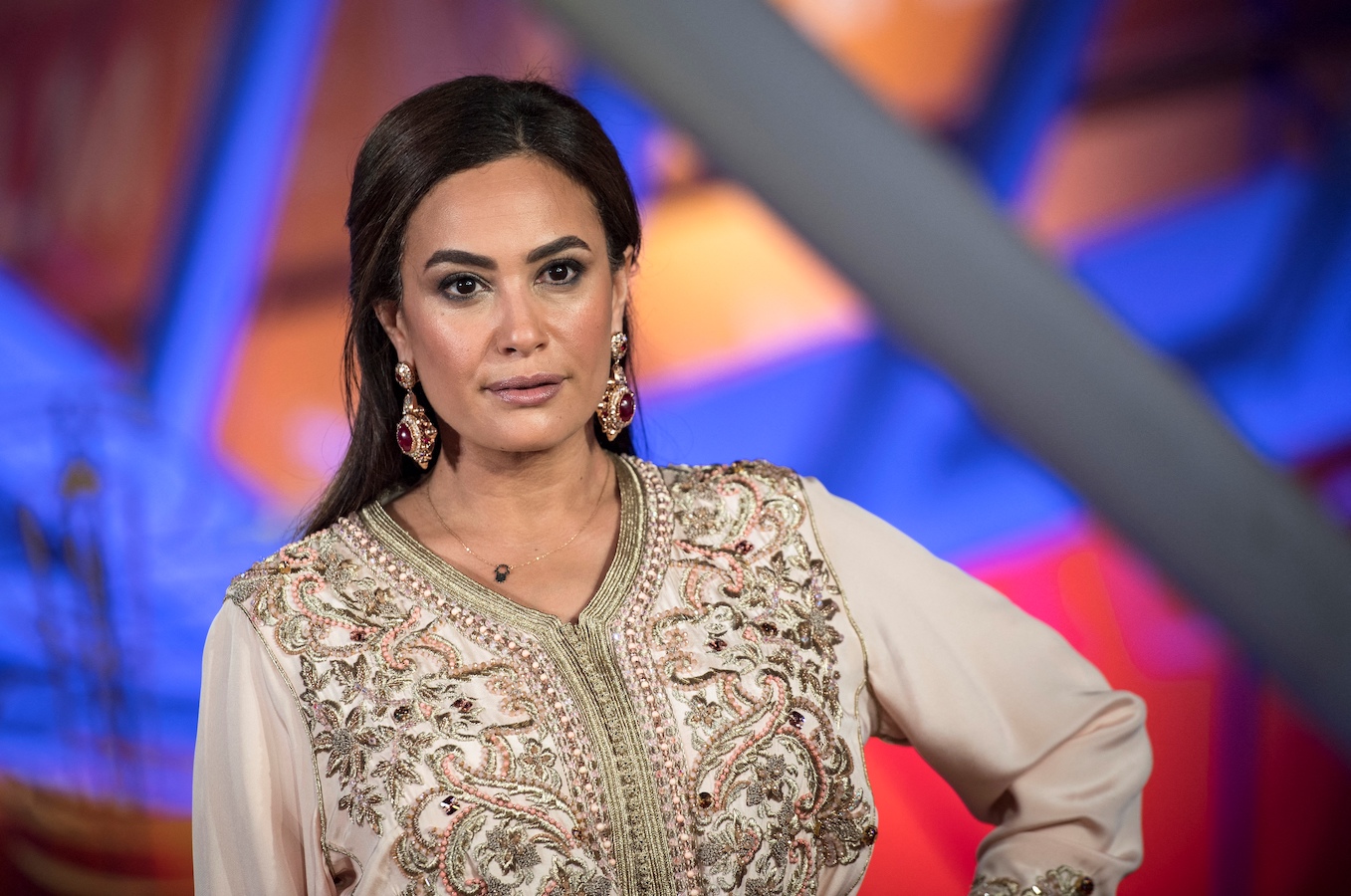 Sabry said that she will not give up her humanitarian and societal roles. (AFP)