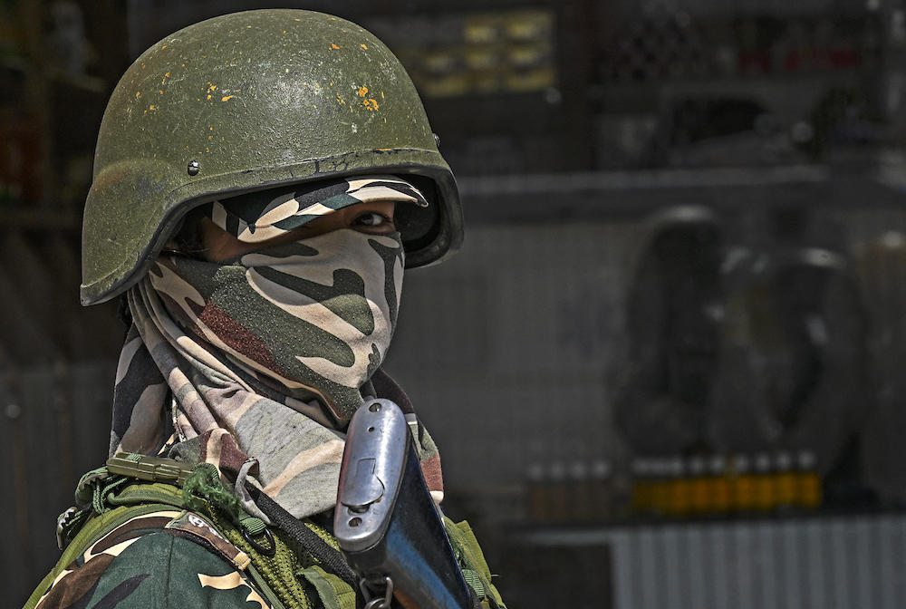 The Indian-controlled part of the territory has simmered in anger since Prime Minister Narendra Modi’s government annulled its limited constitutional autonomy in 2019 and imposed direct rule. (AFP)