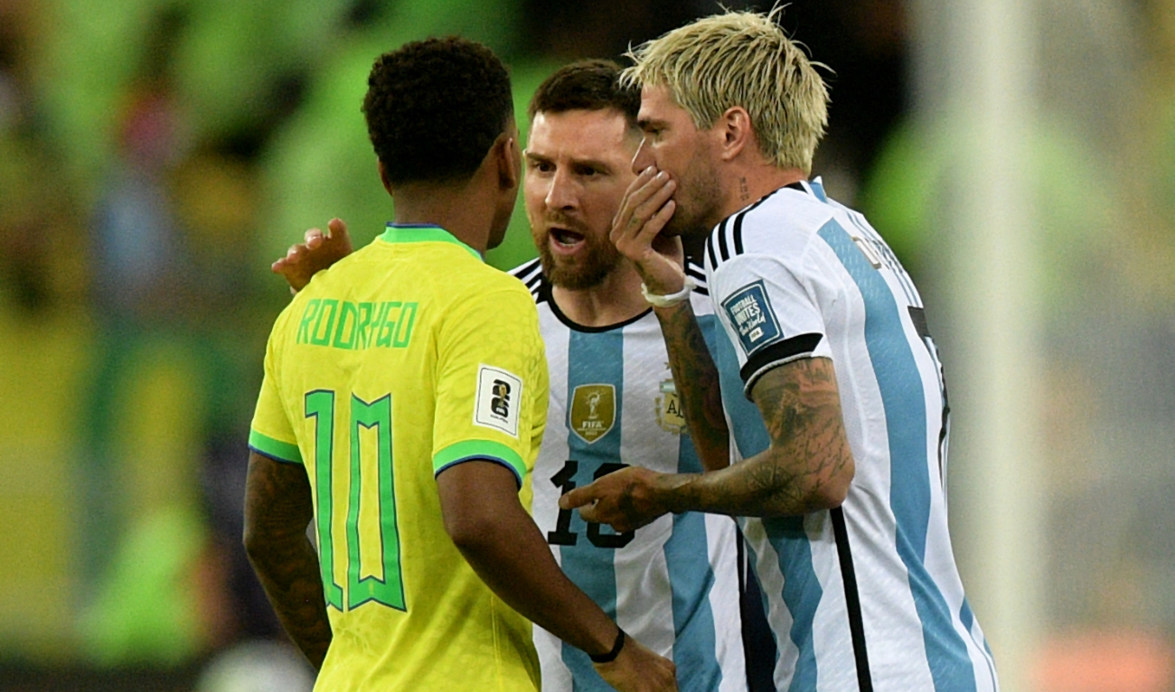 Brazil forward Rodrygo denounces racist abuse on social media after match against Argentina