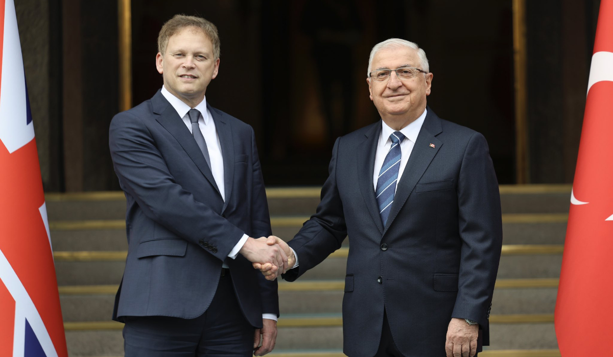 A defense and security agreement has been signed between Turkey and the United Kingdom. (Photo: Twitter @grantshapps)