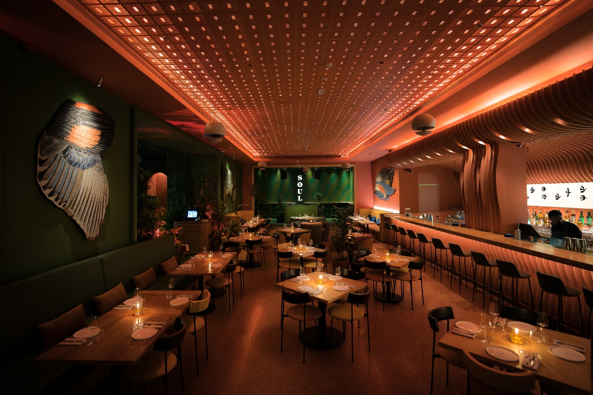 Dubai-based restaurant Soul Kitchen is reflecting on the modern and historical patterns of Arab migration through a series of art installations. (Supplied)