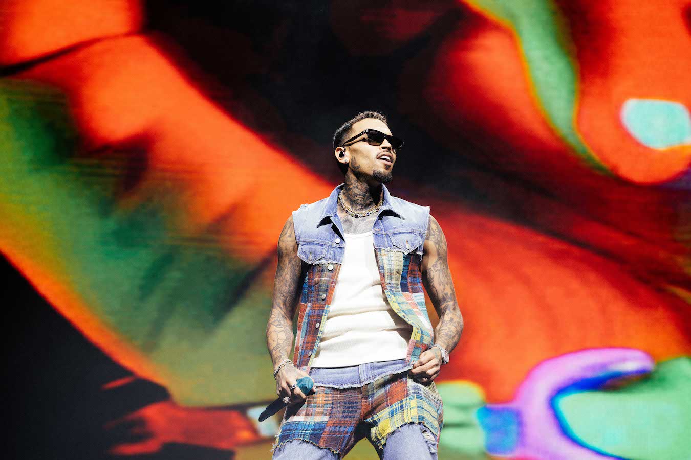 The Grammy-winning artist and renowned “King of R&B” took to the stage to treat Breezy fans to nostalgic hits such as “Forever” and “Beautiful People,” as well as his new song, “Sensational.” (Supplied)
