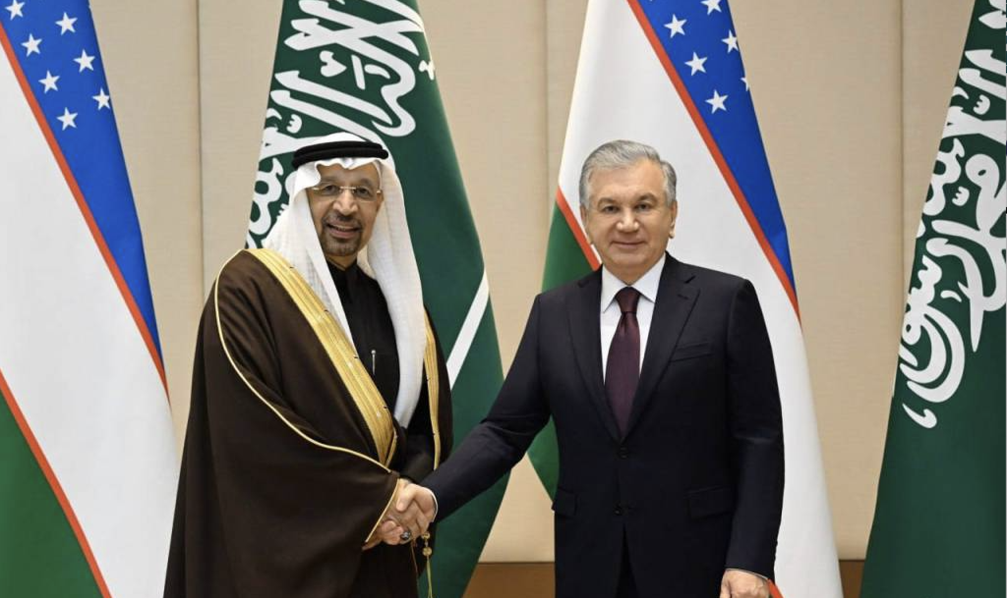 Uzbekistan President Shavkat Mirziyoyev welcomed the visit of the Saudi delegation, which culminated in the signing of agreements for mutually beneficial projects in energy, and agriculture, as well as pharmaceuticals, IT, and infrastructure development.