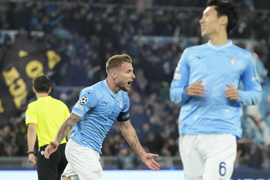 Immobile fires Lazio past Celtic and to brink of Champions League knockouts