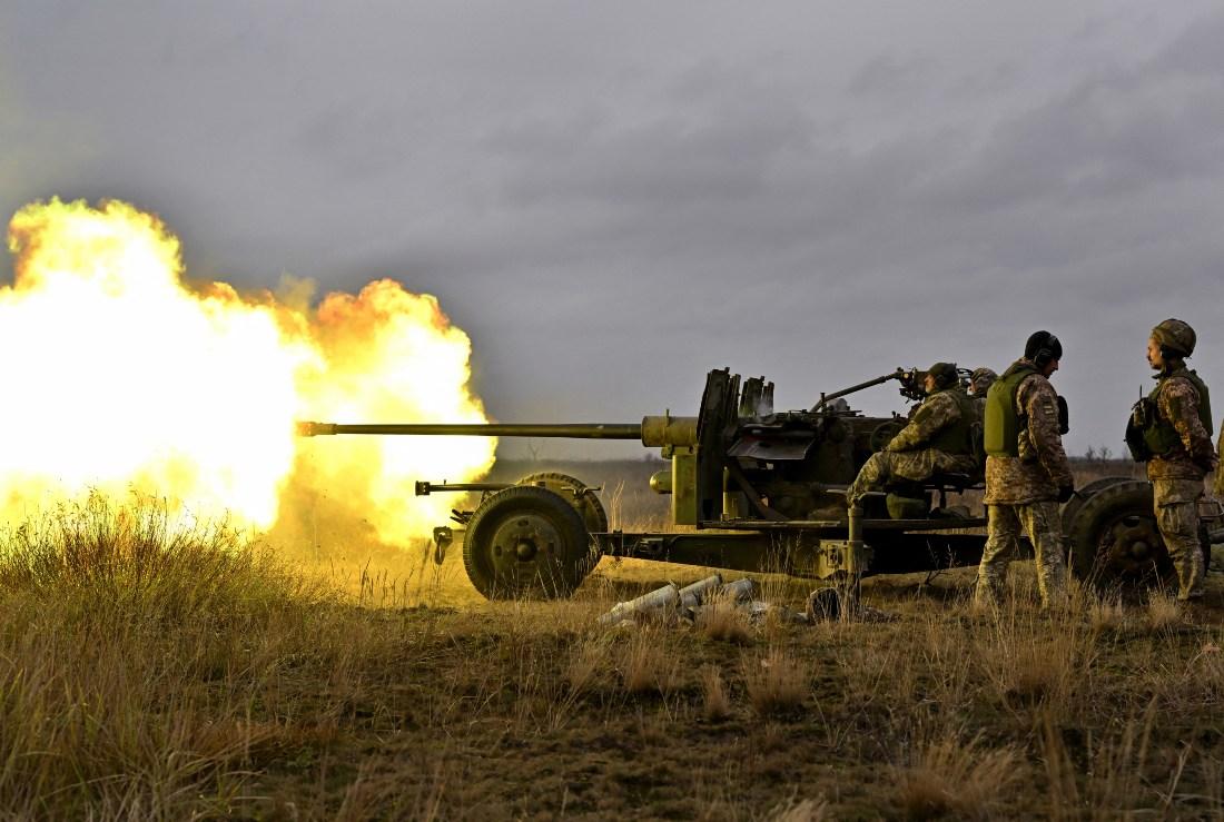 Ukraine’s airforce announced on social media, claiming to have downed all the drones and two of the missiles. (FILE/AFP)