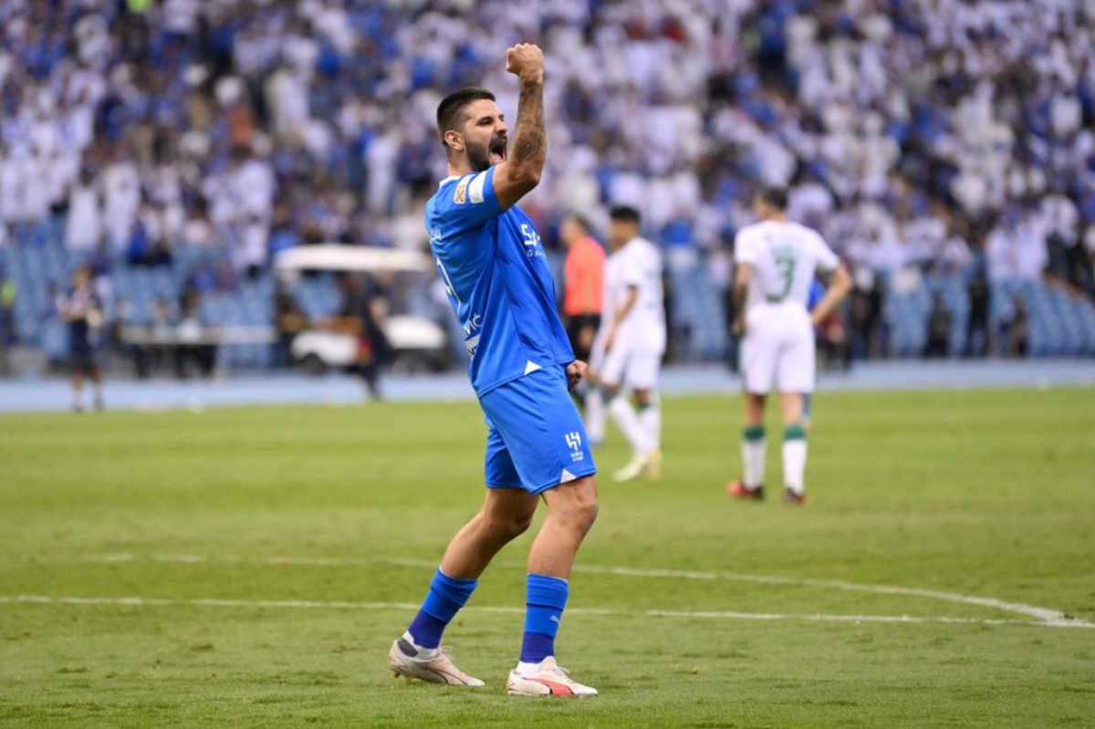 Al-Hilal's on-form Serbian forward Aleksandar Mitrovic. (SPL)