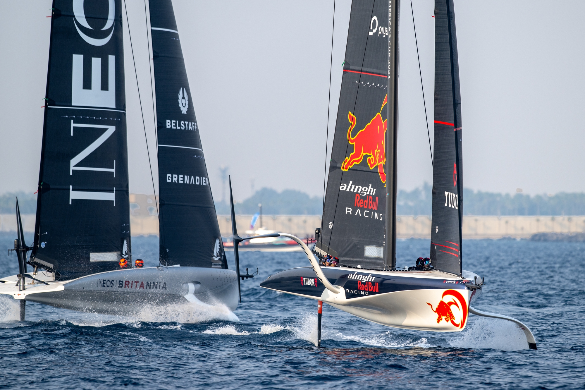 Emirates Team New Zealand sail into early lead as America’s Cup gets underway in Jeddah