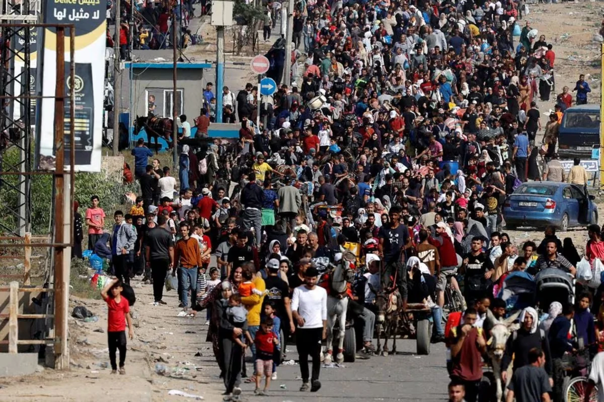 The displaced Gazans remain steadfast and will not allow for another Nakba to take place, no matter the cost (File/AFP)