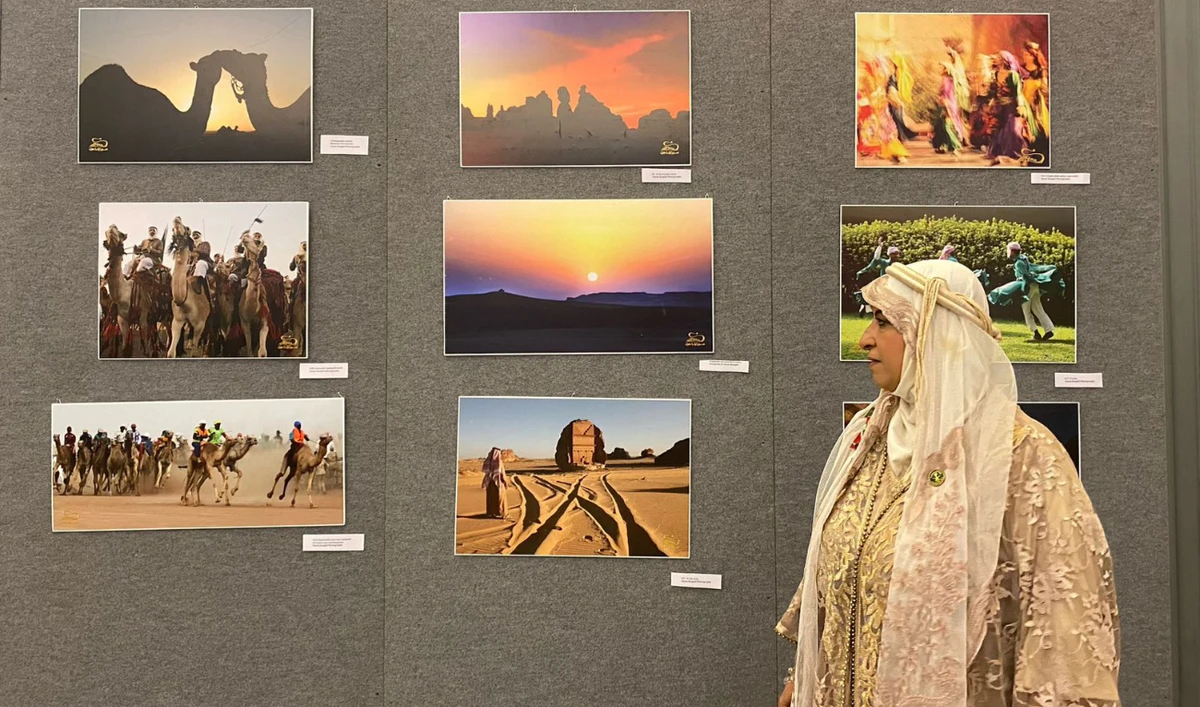 Susan Baaghil considers art and photography a universal language that brings people together and contributes to promoting peace and coexistence. (AN photo)
