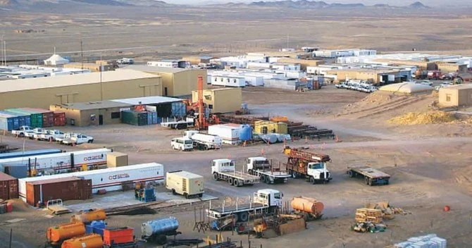 An undated file photo of the site of the gold and copper mine exploration project of Tethyan Copper Company (TCC) in Reko Diq, in Balochistan, Pakistan. (Photo courtesy: TCC)
