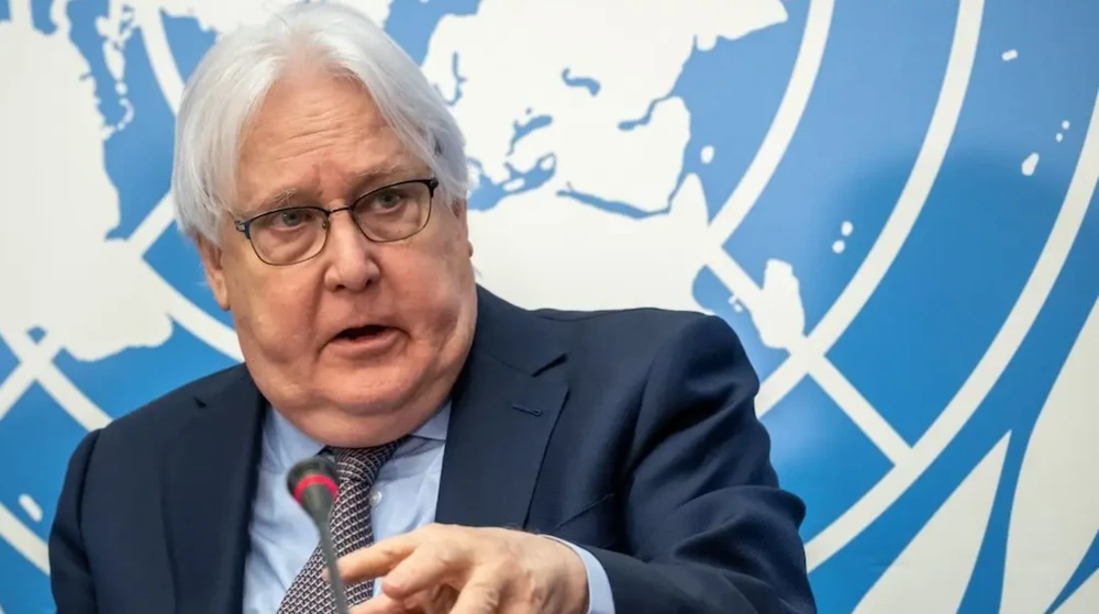 UN aid chief Martin Griffiths said on Friday that there had been “some progress” in ongoing negotiations to allow fuel into the Israeli-besieged Gaza Strip. (AFP/File Photo)