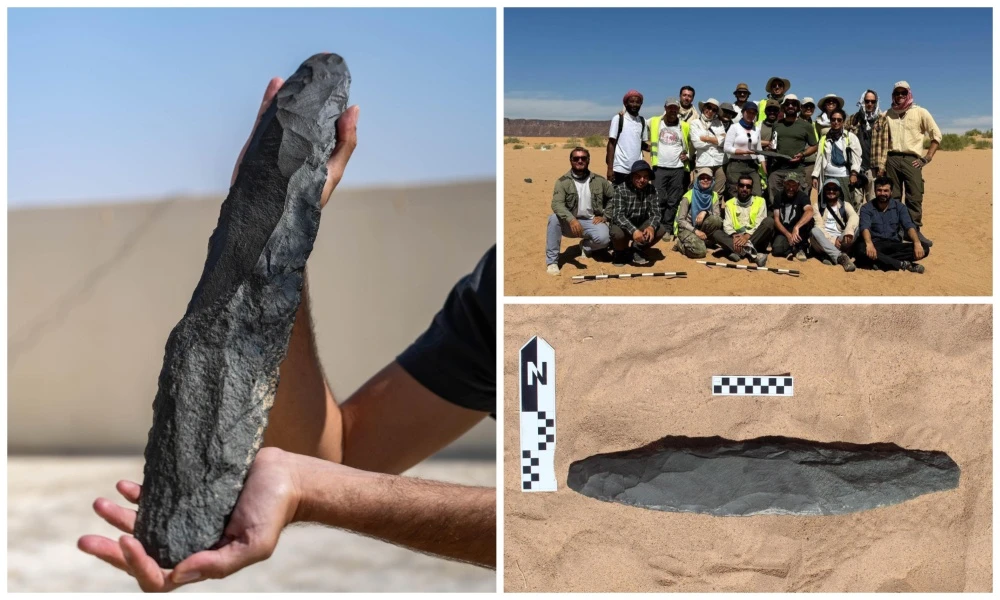 Slice of luck: 200,000-year-old ax found in AlUla