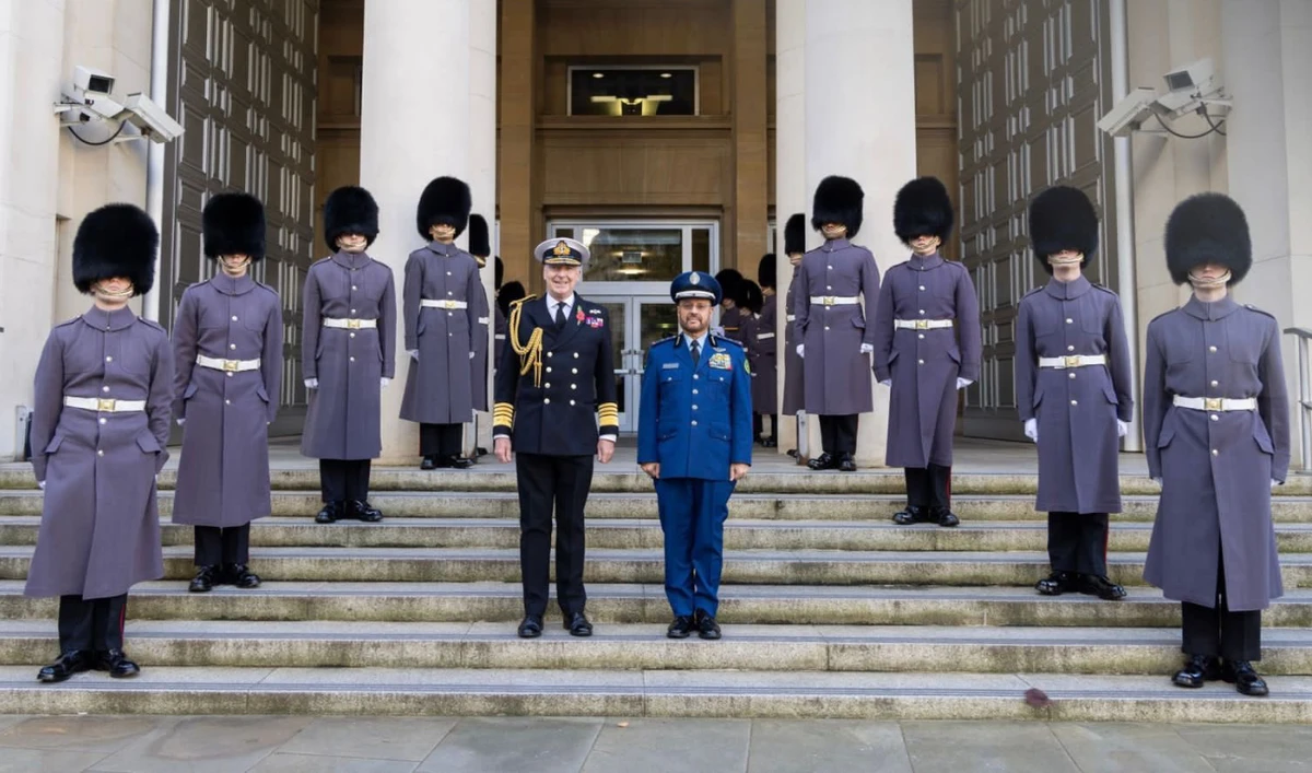 Lt. Gen. Al-Ruwaili headed to the UK in an official visit to chair the third meeting of the bilateral military cooperation committee. (Saudi Defense Ministry)
