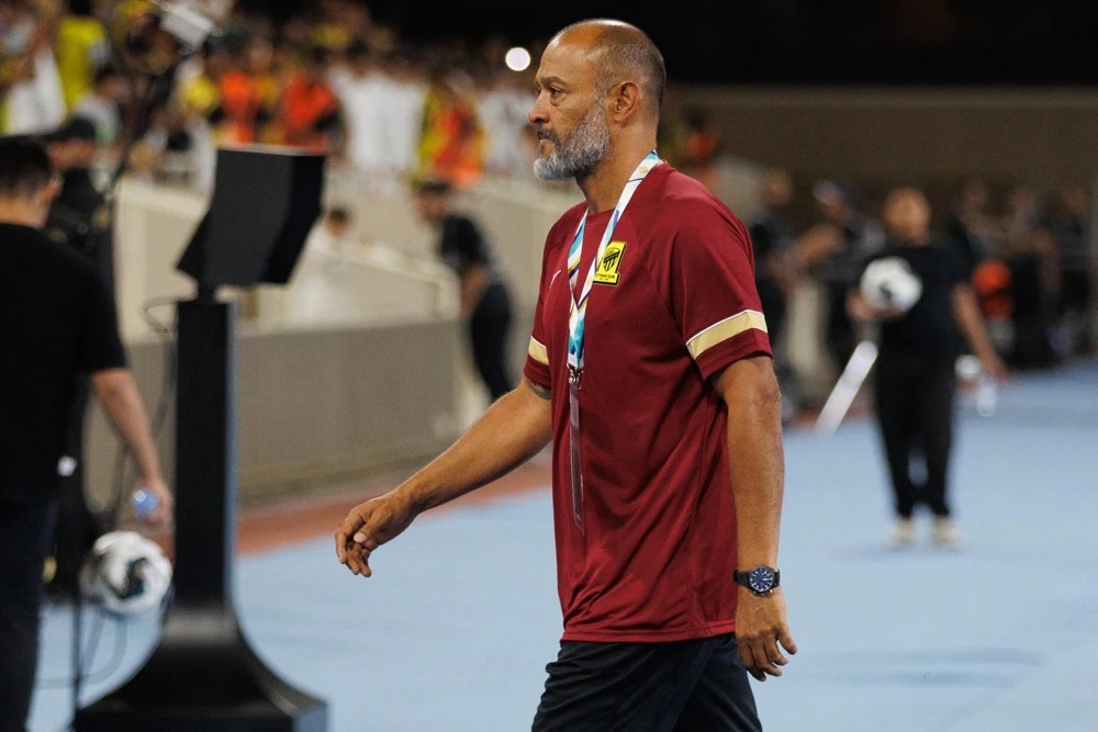 Nuno Espírito Santo led Ittihad to a championship title in his time at the club. (AFP)