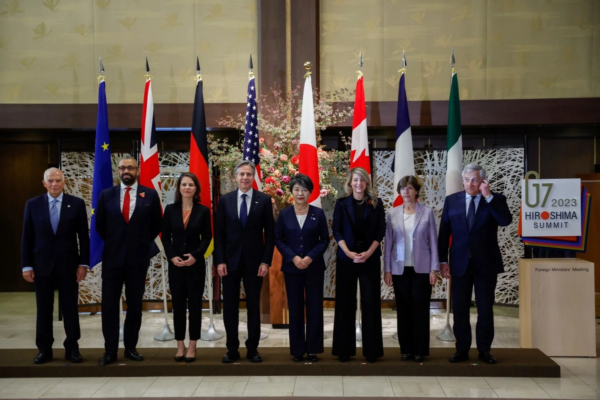 G7 nations announce a unified stance on Israel-Hamas war after intensive meetings in Tokyo