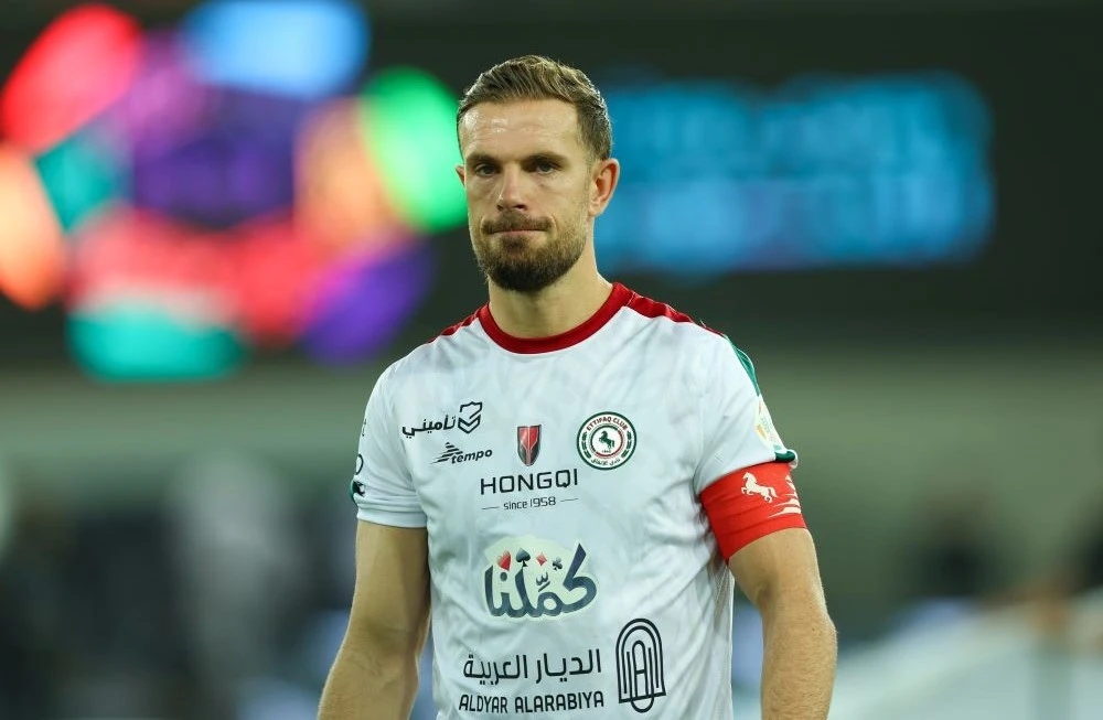 Ettifaq captain Jordan Henderson has been called up by England for international duty. (Getty Images)