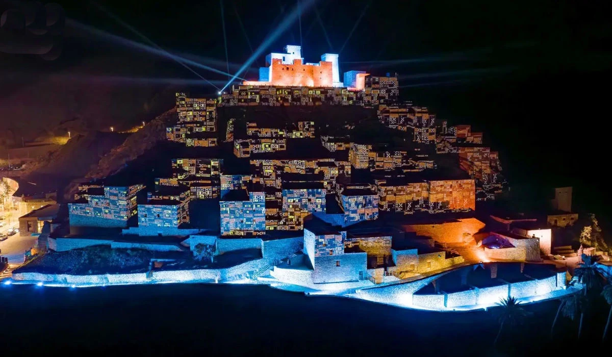 The village’s multi-story houses are marvelous as they are simply constructed by stones laid one atop another. (SPA)