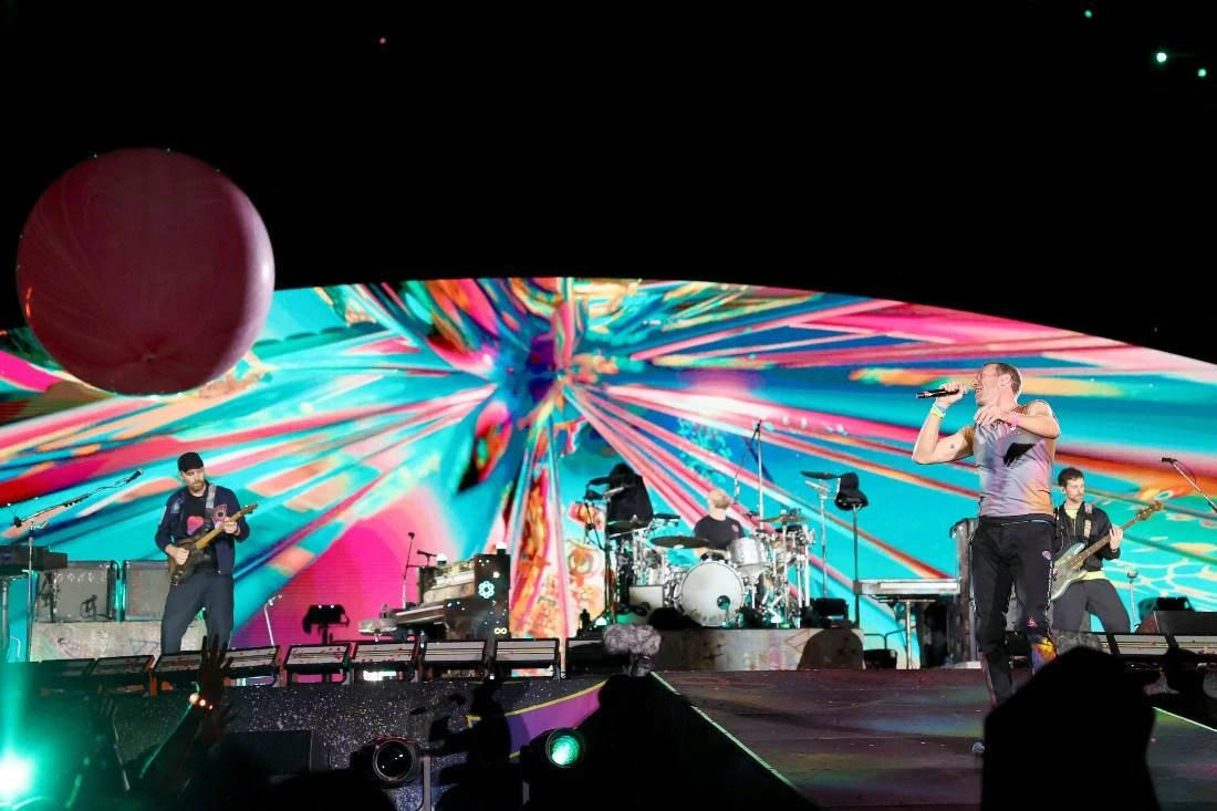 Muslim conservatives have protested the concert over Coldplay’s support for the LGBTQ+ community. (FILE/AFP)