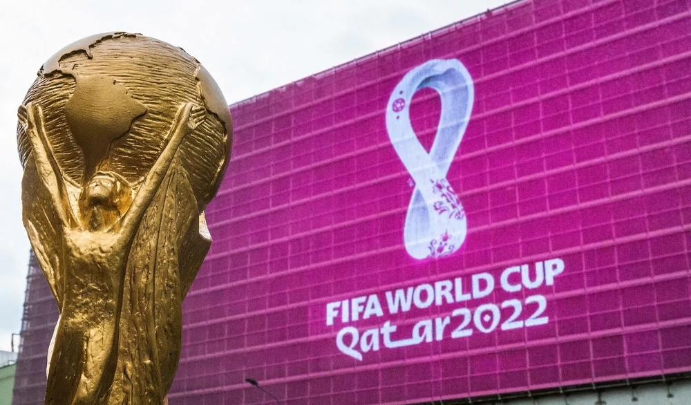 The World Cup was hosted by Qatar in 2022. Shutterstock.