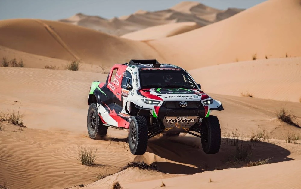 The three-day Rally Qassim Toyota 2023 will start on Thursday afternoon. (SAMF)