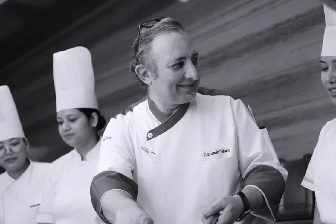 Mario Zechender is the head chef at Carbone Riyadh. (Supplied)