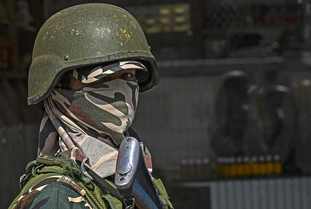 The Indian-controlled part of the territory has simmered in anger since Prime Minister Narendra Modi’s government annulled its limited constitutional autonomy in 2019 and imposed direct rule. (AFP)