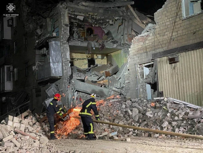 Four people were killed and five were wounded in Russian shelling of Ukraine’s southern region of Kherson on Thursday, the regional prosecutors’ office and a presidential official said. (Reuters/File)